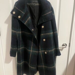 $50 Ann Taylor Women's Plaid Pea Coat - Lowest Offer!!